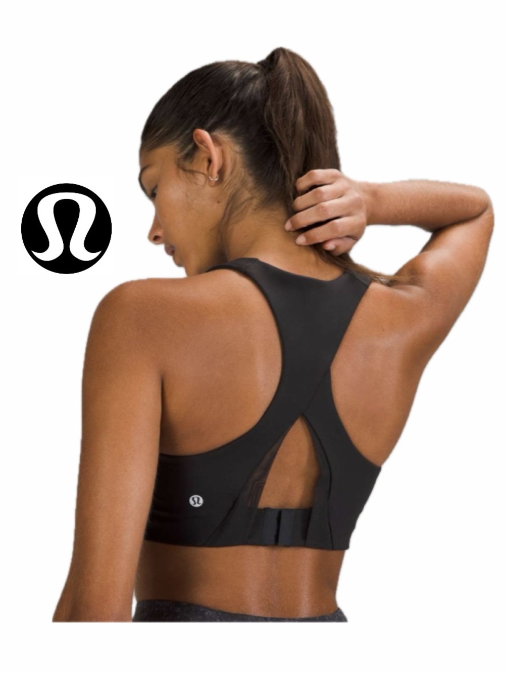 EUC! LULULEMON 🍋 Invigorate Bra High Support B/C Cups Size 10 Black